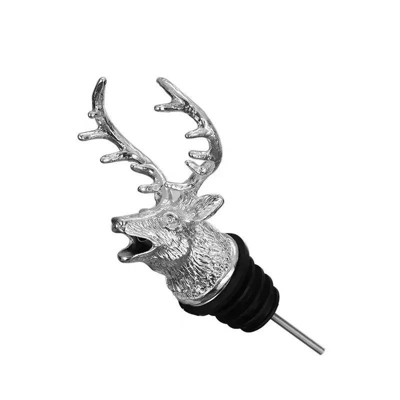 Deer whiskey pourer