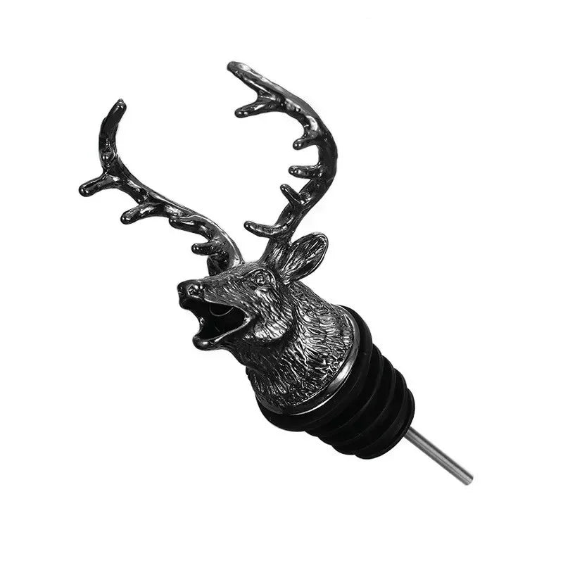Deer whiskey pourer